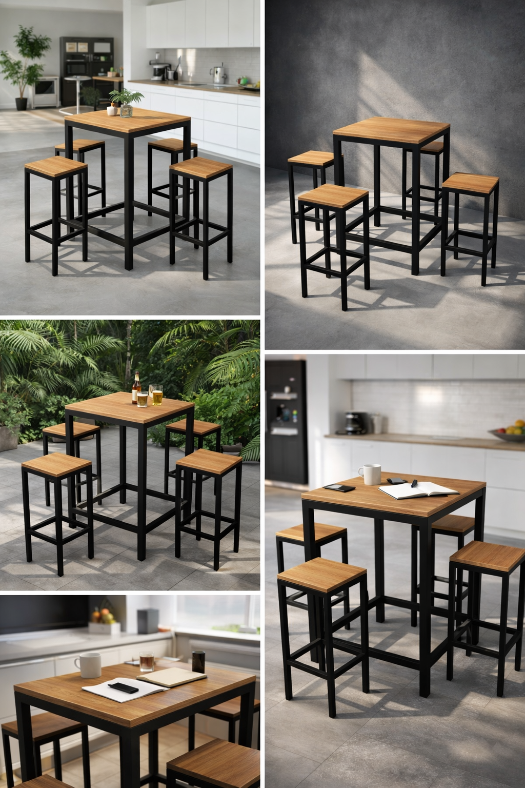 Design-Stehgruppe für Gastronomie & Zuhause