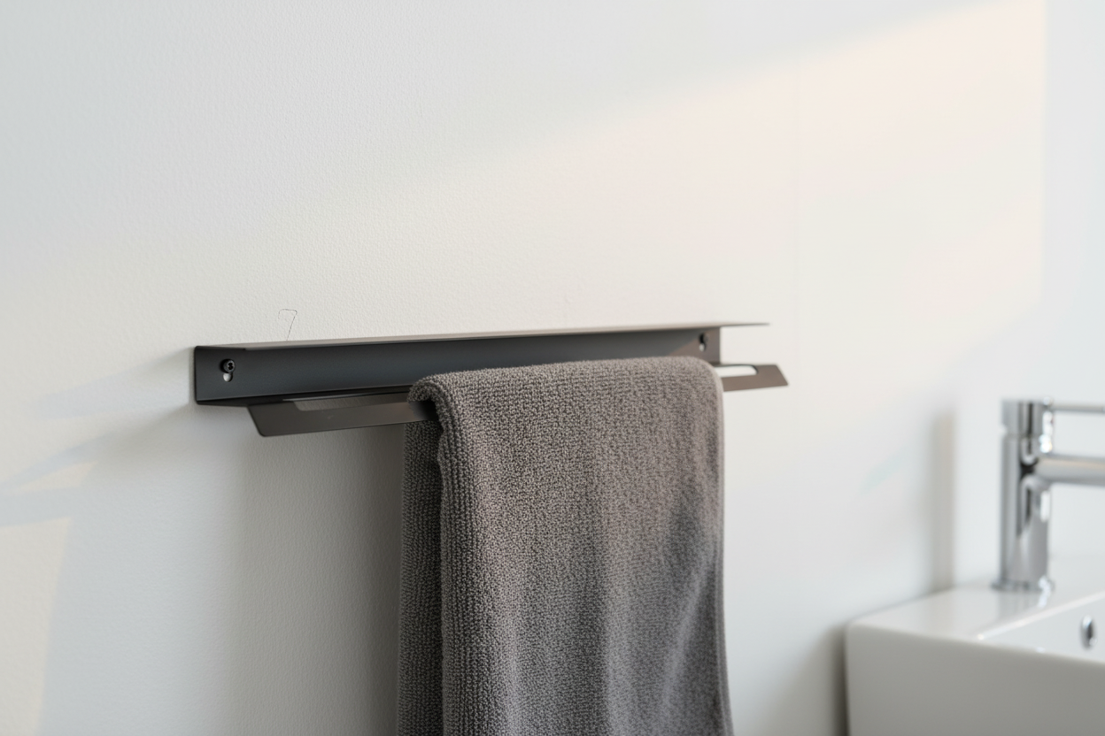 Handtuchhalter aus Metall – Pulverbeschichtet, modern, minimalistisch | In mehreren Farben erhältlich