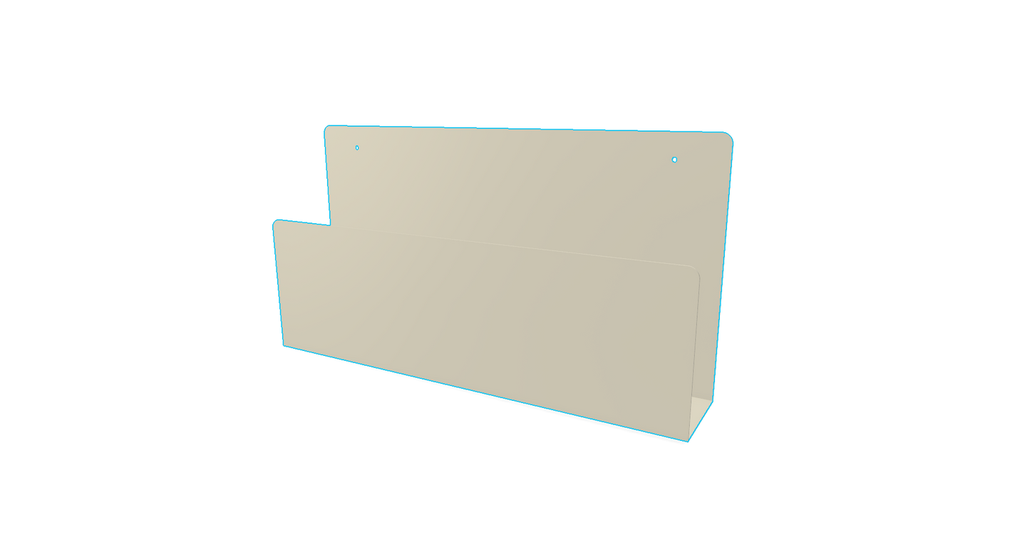 Taschenhalter aus Aluminium – modernes Design & praktische Stauraumlösung