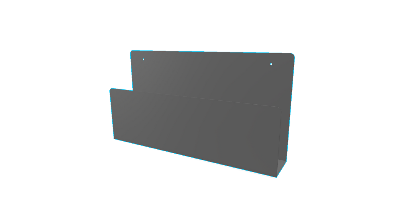 Taschenhalter aus Aluminium – modernes Design & praktische Stauraumlösung